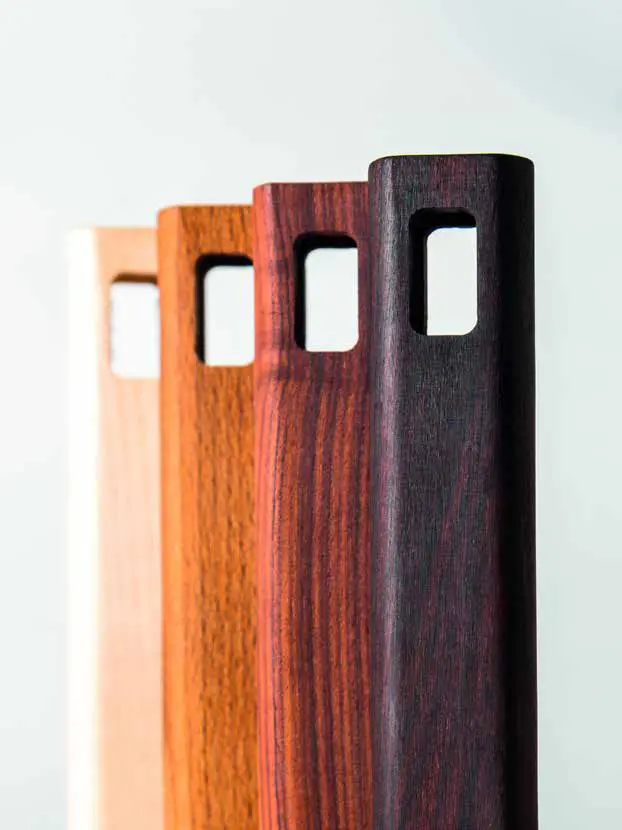 From olive and walnut wood to VittEr, PaperStone, Corian and Micarta composites: the materials behind our home & kitchenware, all food-contact approved. -4