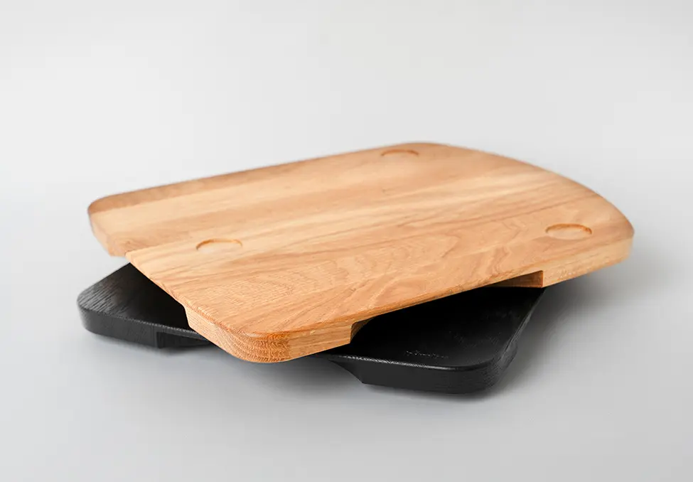 Real OEM and private label projects: cookware handles, cutting boards, knife blocks and gifting, engineered and produced for international brands. -10
